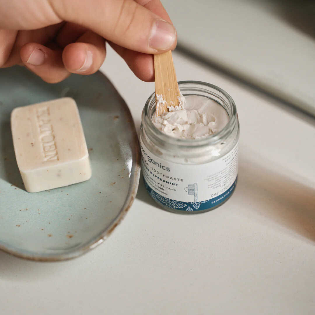 Zubní pasta bez fluoridu - Máta peprná - Geroganics